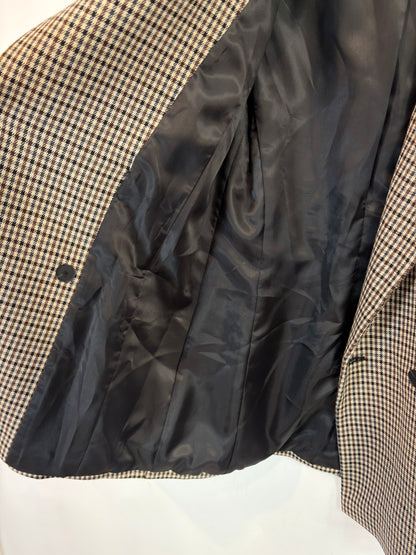 ZARA. Mustard textured back top. TS