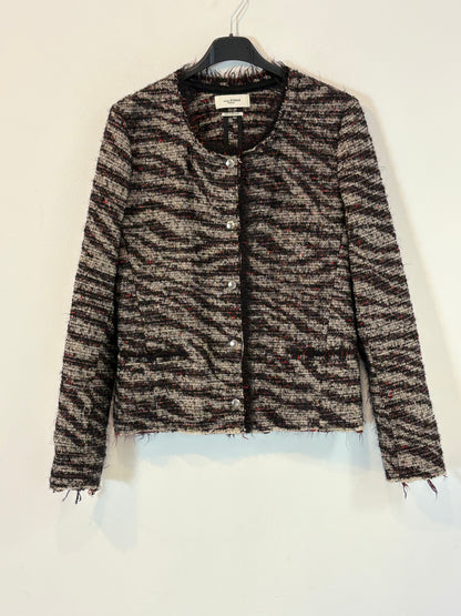 ISABEL MARANT ÉTOILE. Chaqueta jaspeada con lana