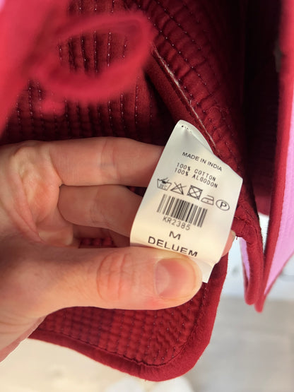 DELUEM. Two-tone cotton jacket TM