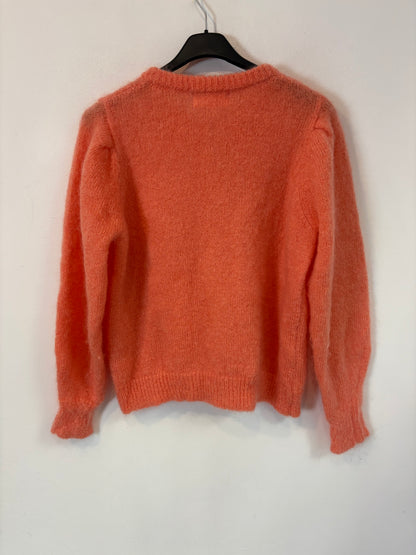 ZARA. Black stretch knit top. TL