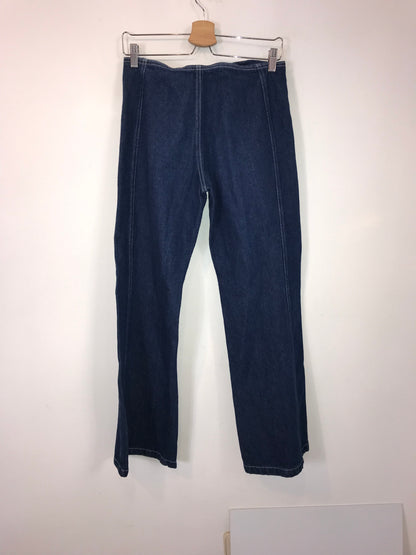 GIMAGUAS. Denim pata ancha hebilla