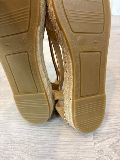 Alpargata plana beige T.41