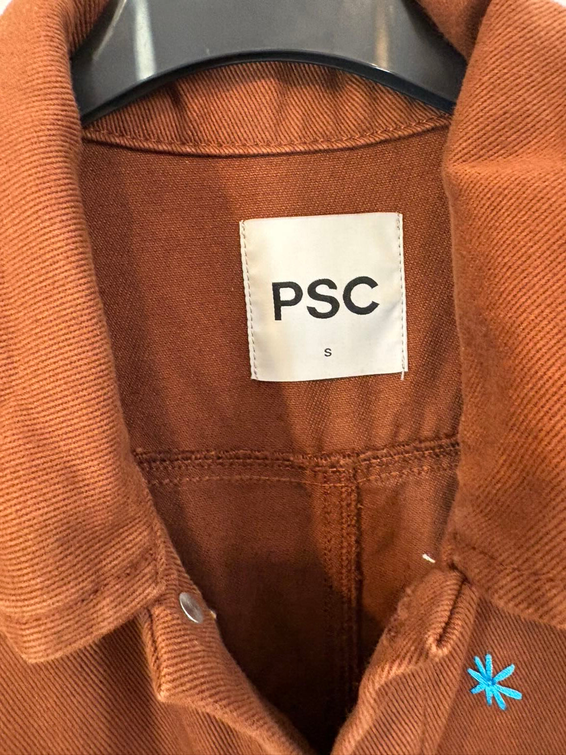 PSC. Mono denim bordados