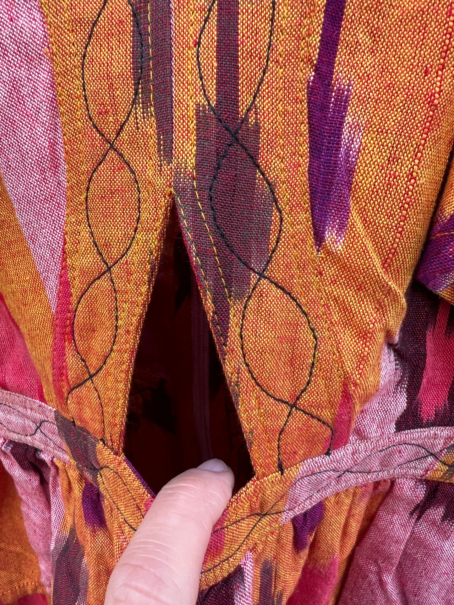 MAKSU. Ruffled midi dress Tm