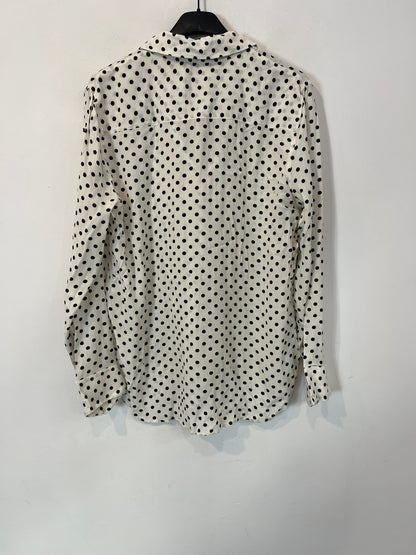ZARA. Blusa fluida lunares