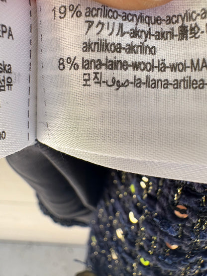 ZARA. Coral beaded jacket. TS