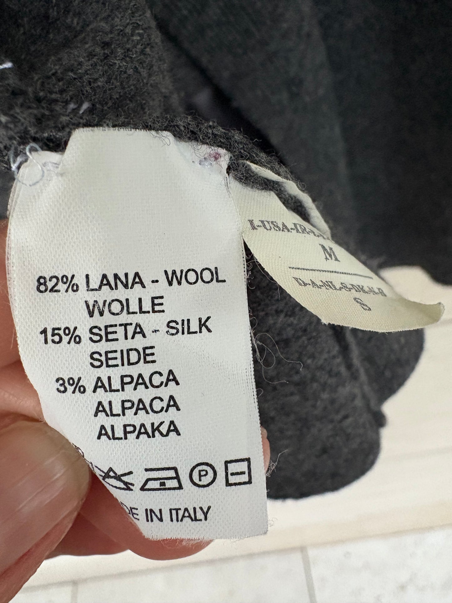 WINDSOR. Navy blue cashmere blazer. T 38