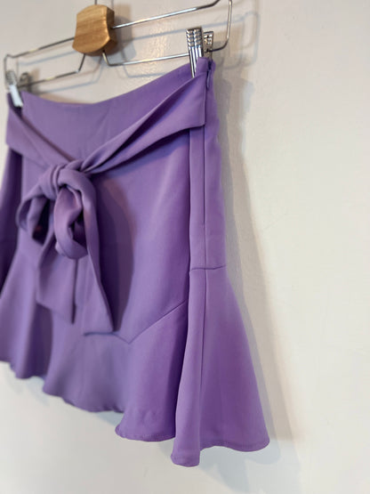 ZARA. Mauve Ts skirt/trousers