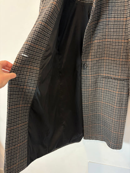 ZARA. Mustard textured back top. TS