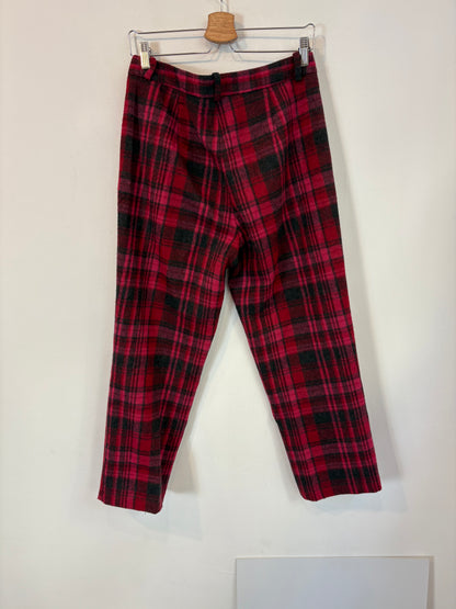 NICOLÍ. Pantalón pinzas cuadros