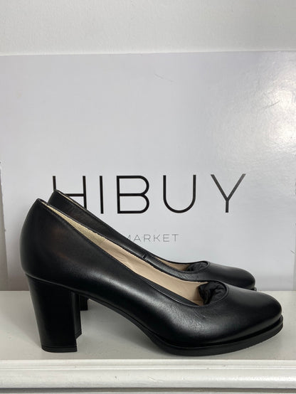 LODI. Black heeled shoe size 40