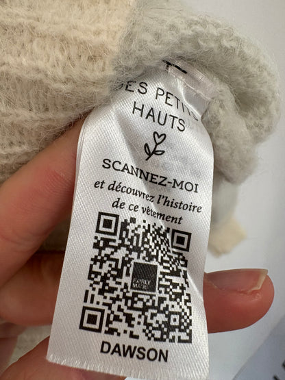 ZARA. Black stretch knit top. TL