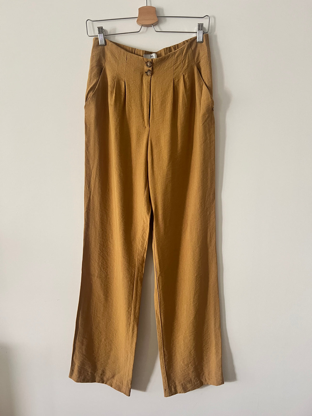 ZARA. Long brown dress TM