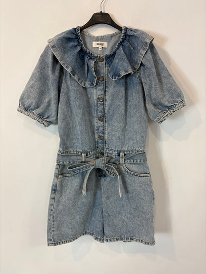 BALZAC. Mono denim corto volante
