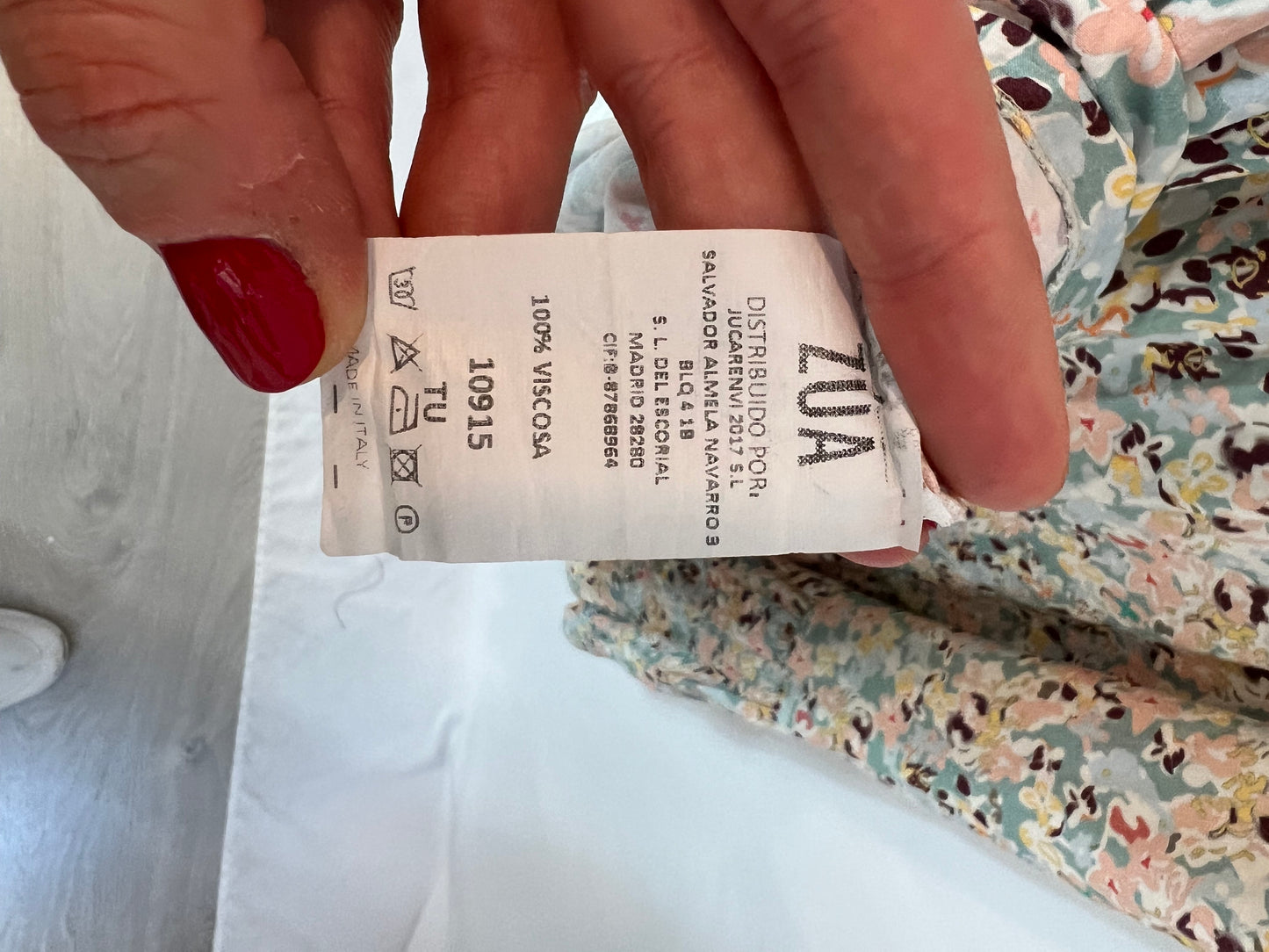 ZUA. Printed midi dress. YOU (M/L)