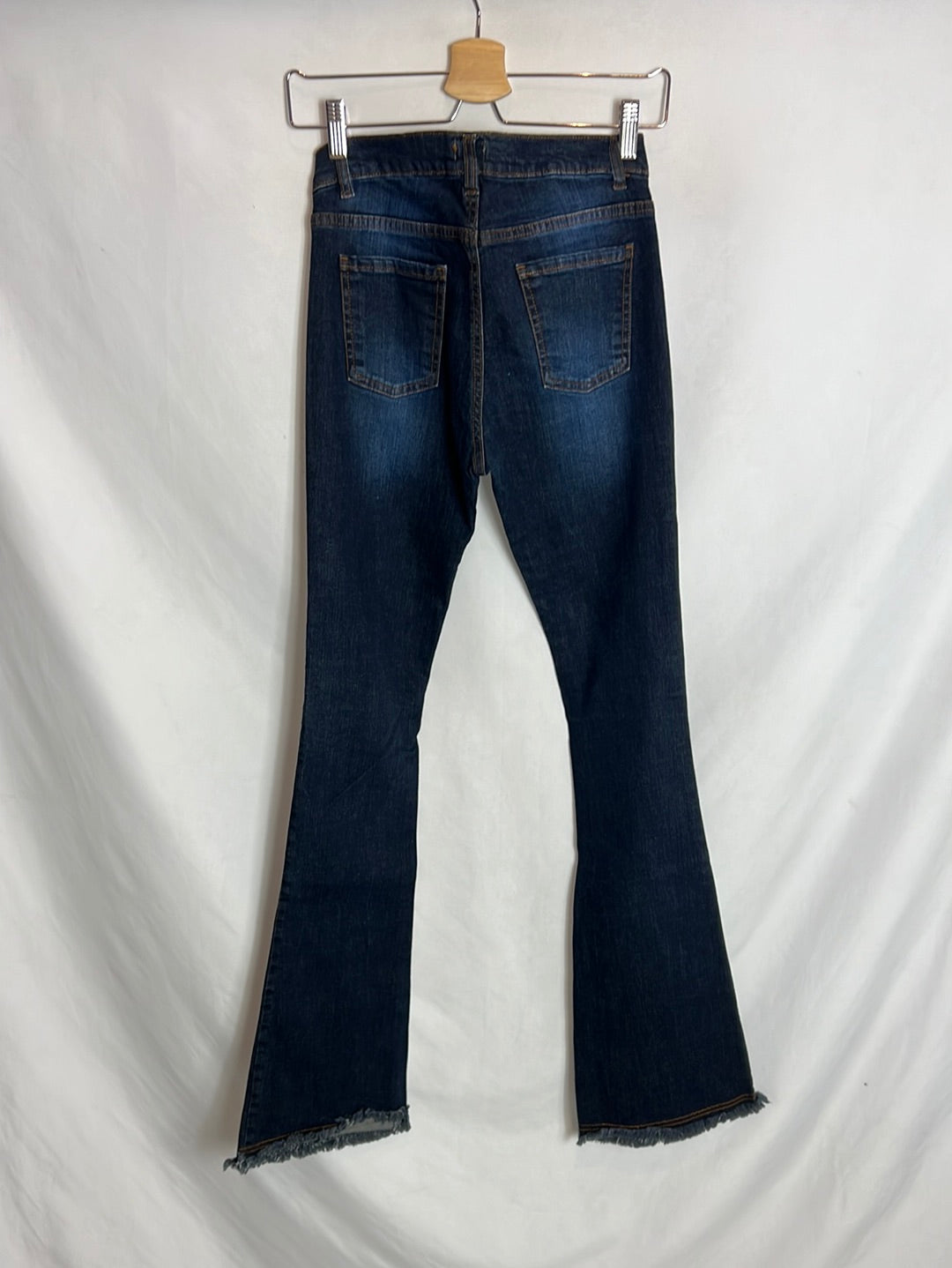 NICOLI. Denim campana abotonado. T 36