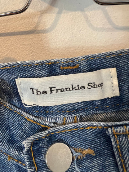 THE FRANKIE SHOP. Denim pants with Ts pockets