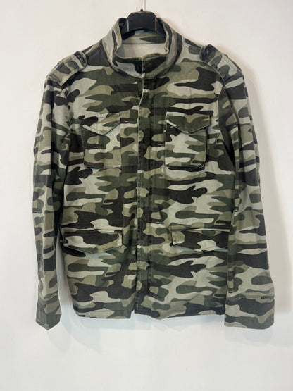 ANINE BING. Chaqueta camuflaje bolsillos. T M