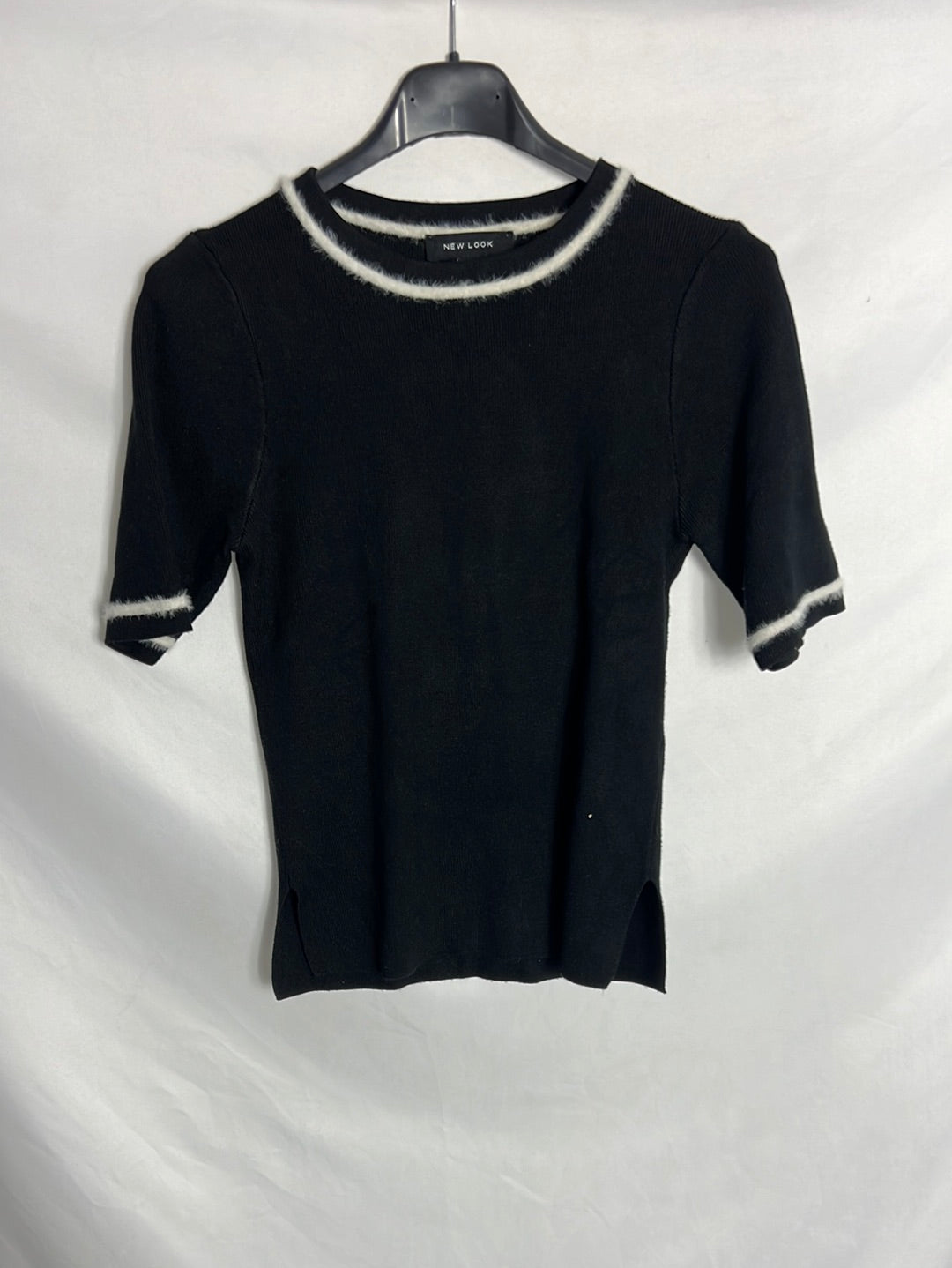 NEW LOOK. Top punto negro . T XS/S