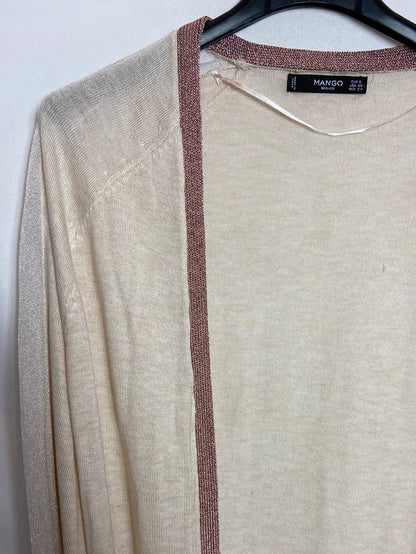 MANGO. Beige TS light jacket