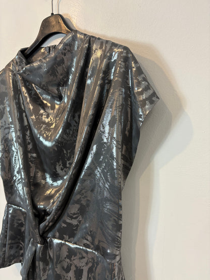 SHEIN. Burgundy Fringed Cardigan Tl