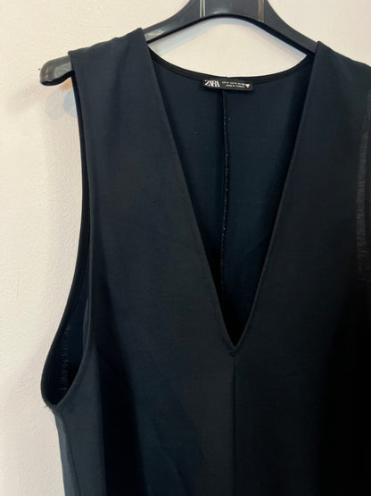 ZARA. Mono azul fluido