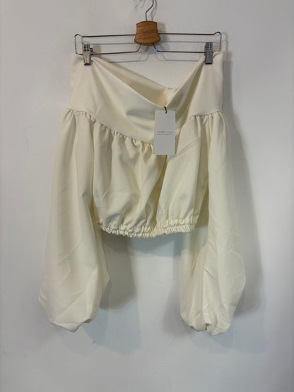 PALOMA LACACI. Top stretch cuello barco