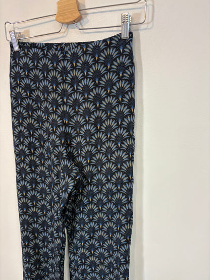 LADY PIPA. Total look azul estampado