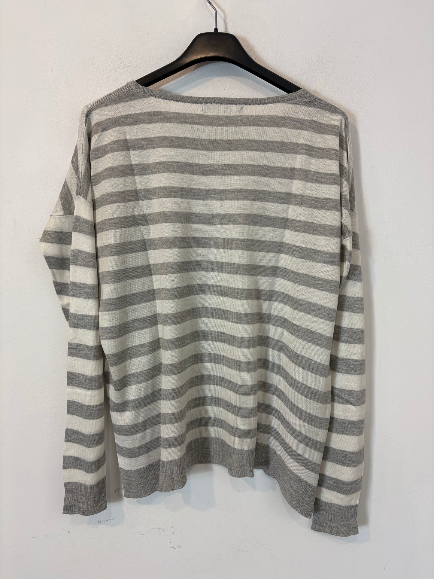 MANGO. Jersey fino rayas