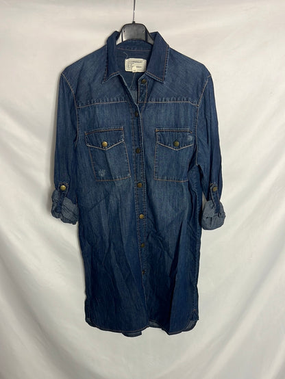 CURRENT ELLIOTT. Denim shirt dress. T2(M)