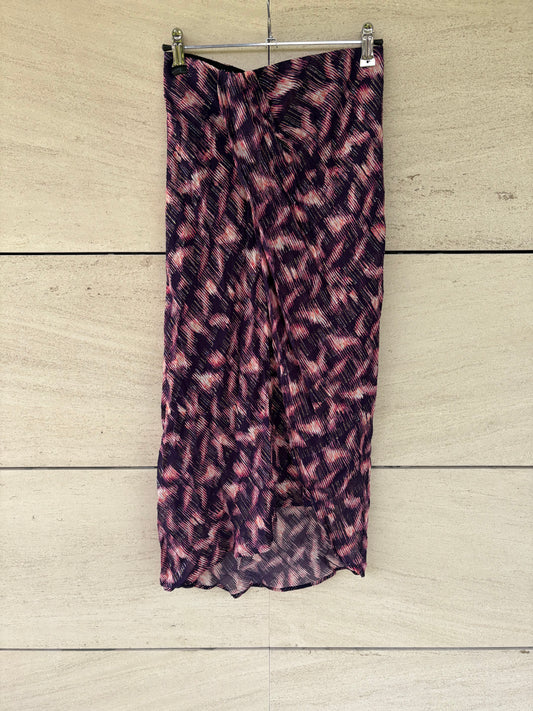 IRO. Falda midi estampada