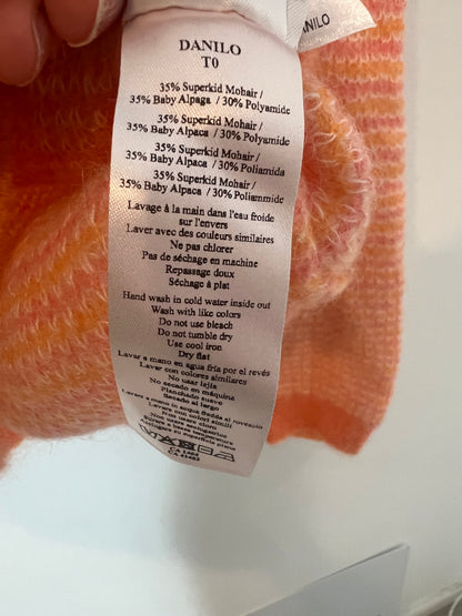 DES PETITE HAUTS. Jersey colores naranja y rosa T.0(xs)