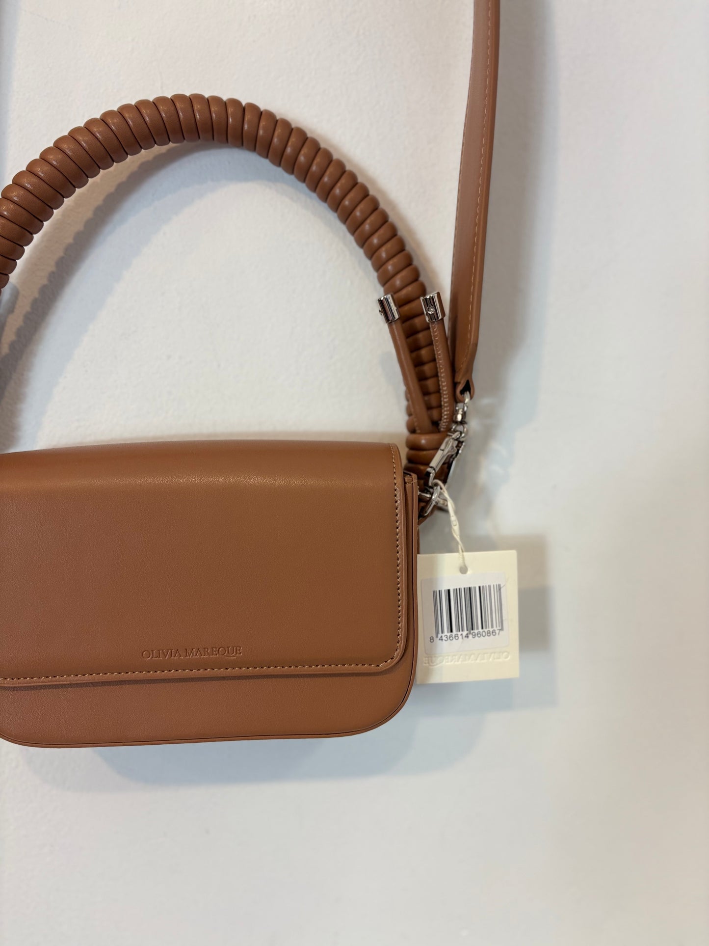 OLIVIA MAREQUE. Bolso con doble asa