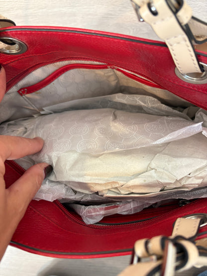 MICHAELKORS. Bolso rojo piel