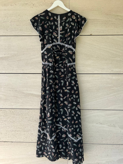 THE KOOPLES. Vestido largo seda T.s