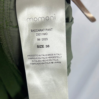 MOMONI. Pantalón verde textura. T 36