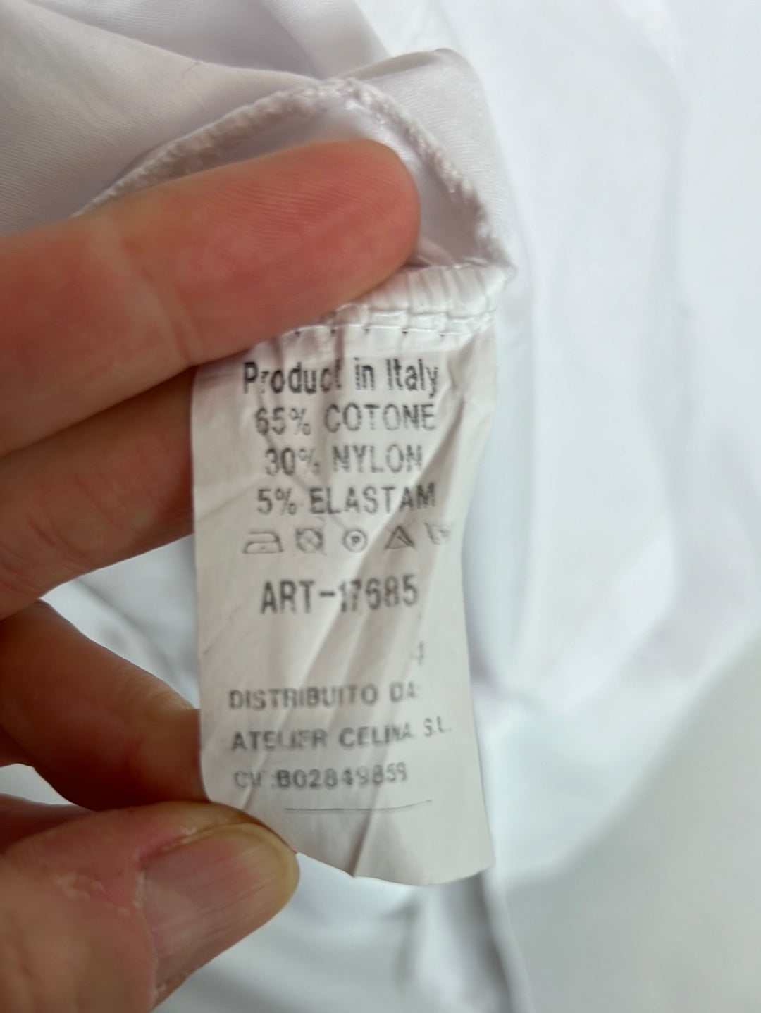 OTRAS. Camisa blanca . T U (M)