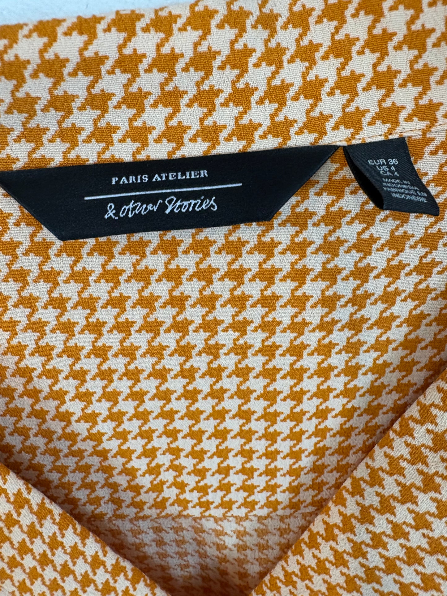 &OTHER STORIES. Vestido  tablas bicolor. T 36