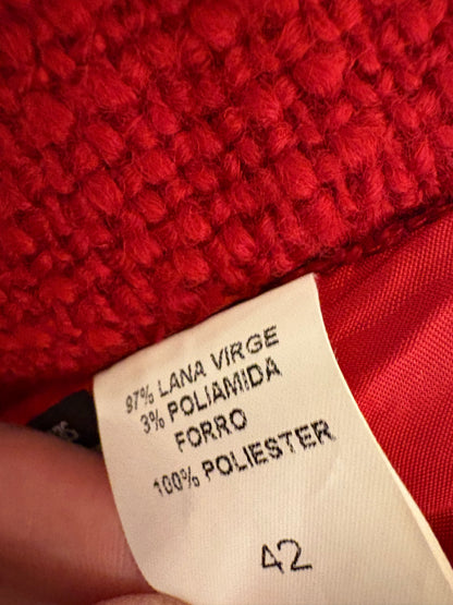 VICTORIO&amp;LUCCHINO. Red blazer S.42 (36)