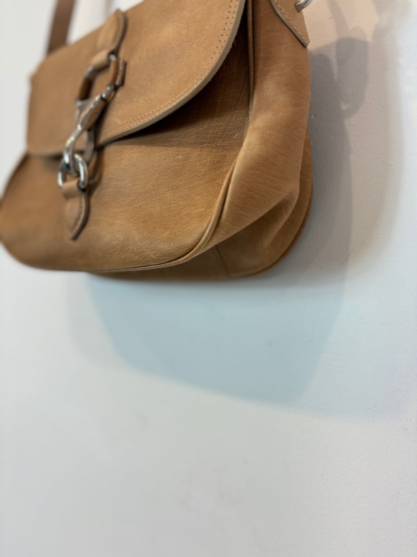 MASSIMO DUTTI. Bolso piel asa larga