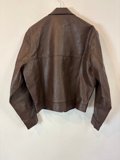 PEPPERMAYO. Brown jacket with pockets. TS/M