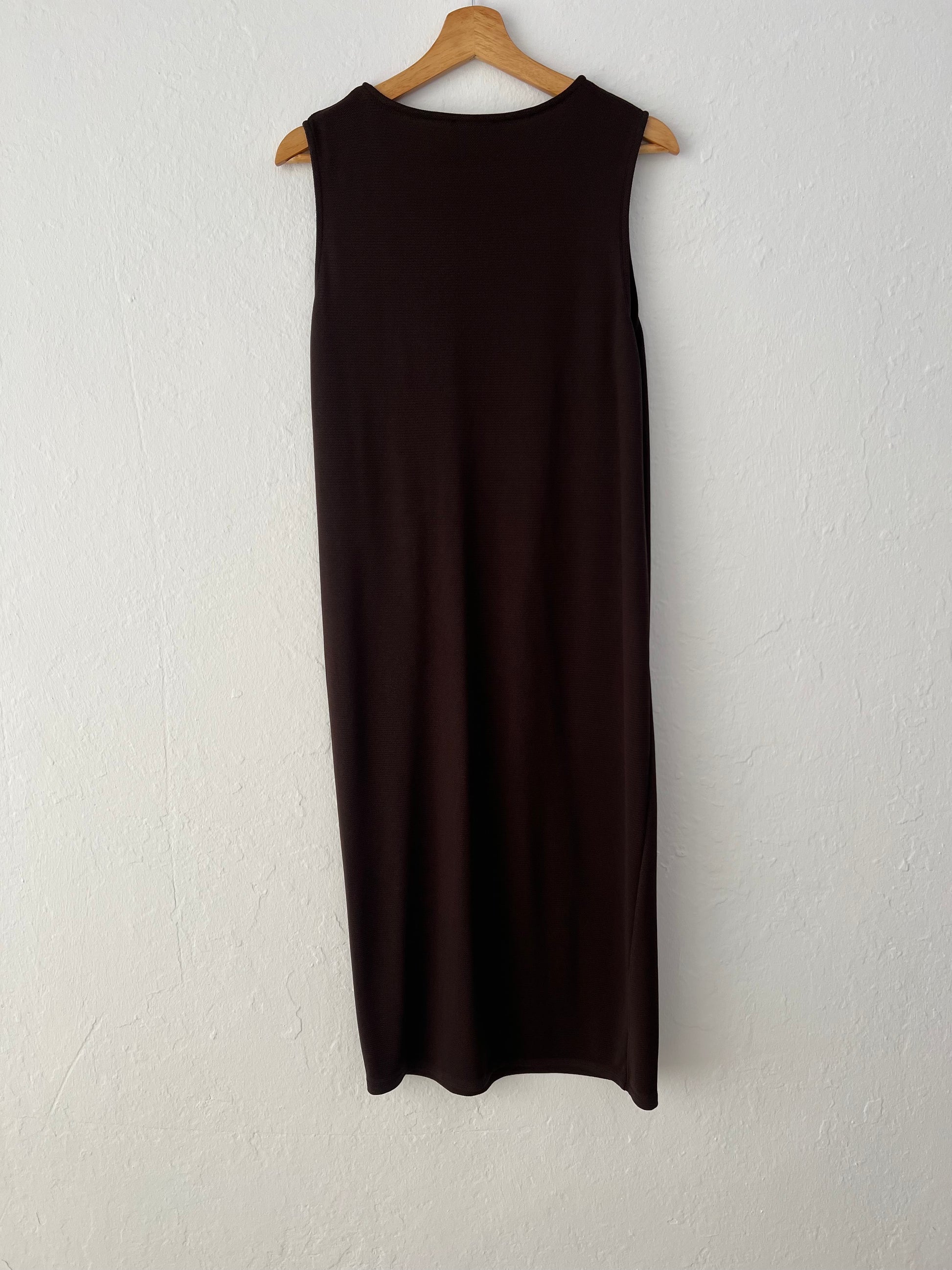 ZARA. Brown dress with front detail Tm Hibuy market ZARA. Brown dress with front detail Tm Hibuy market