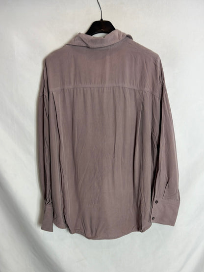ZARA. Flowy mauve blouse. Size XS
