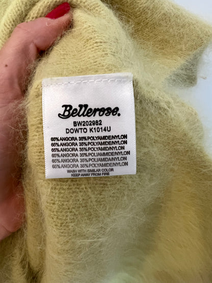 BELLEROSE. Chaleco amarillo angora  T.s