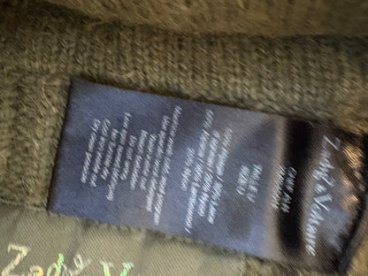 ZADIG&VOLTAIRE. Gorro verde alpaca