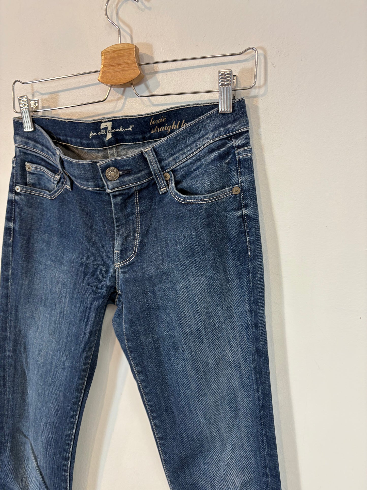 FOR ALL MANKIND. Denim recto costuras. T 25 (36)