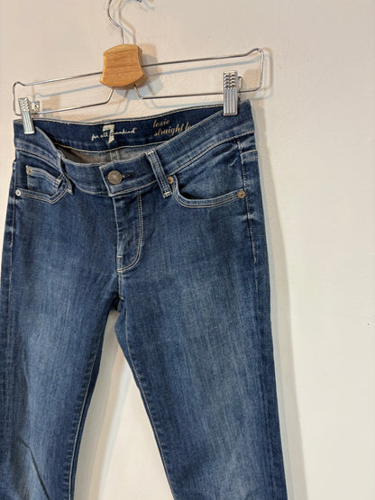 FOR ALL MANKIND. Denim recto costuras. T 25 (36)