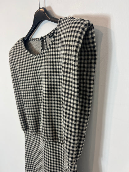 ZARA. Vestido cuadros vichy. T M