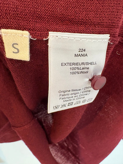 ZARA. Black stretch knit top. TL