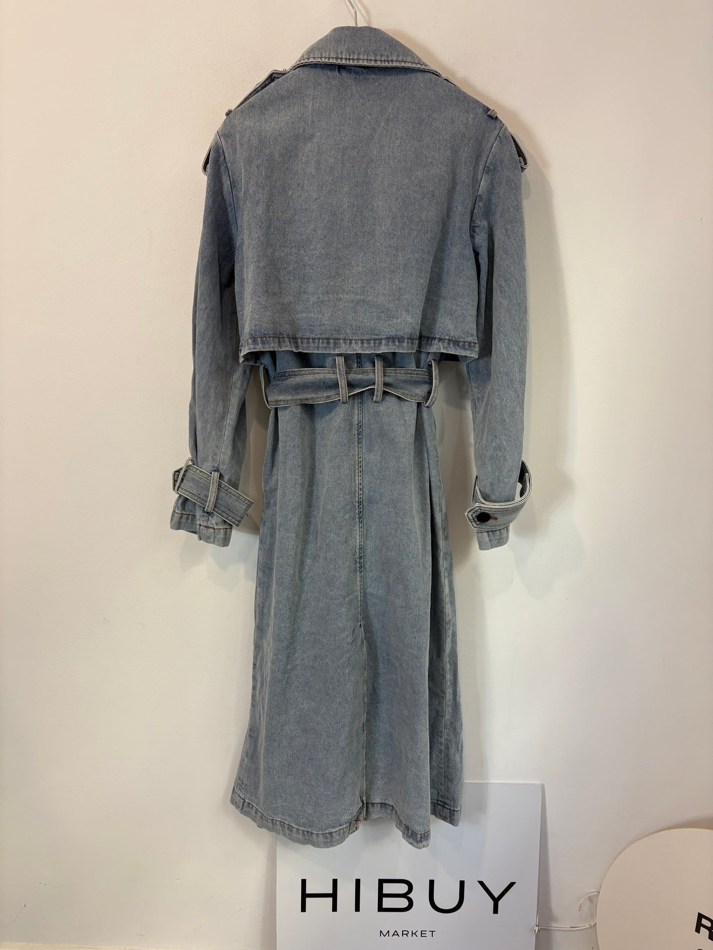 DESIGUAL. Gabardina denim